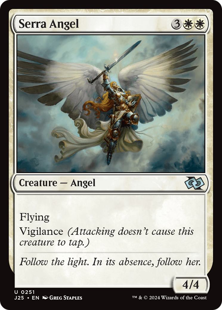 Serra Angel [251] [Foundations: Jumpstart] [Non-Foil]