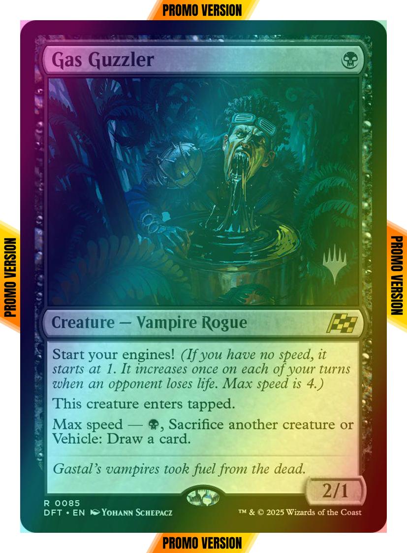 Gas Guzzler [85p] [Promo Pack] [Aetherdrift: Promos] [Foil]