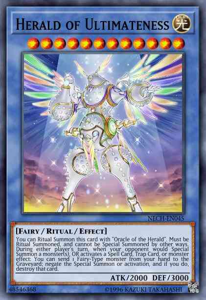 Herald of Ultimateness - MP15-EN157 - Ultra Rare - 1st Edition