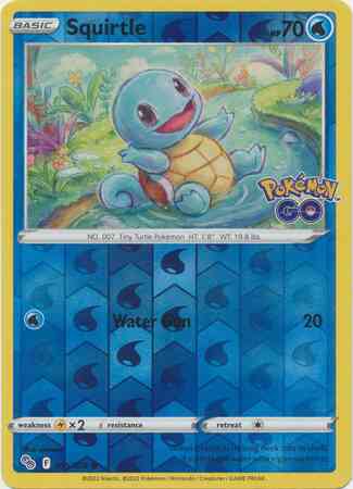 Squirtle - 015/078 - Common [pgo-015] [Reverse Holo]