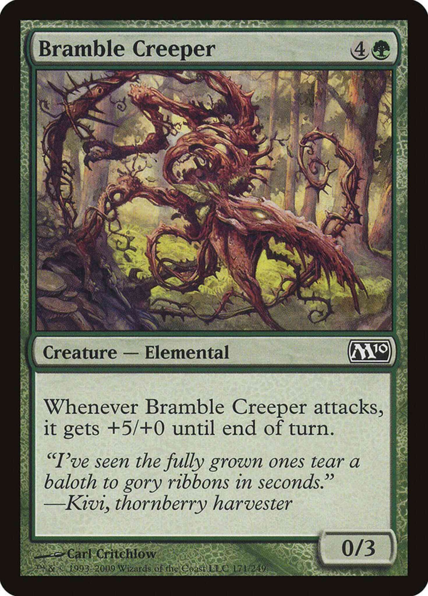 Bramble Creeper [171] [Magic 2010] [Non-Foil]