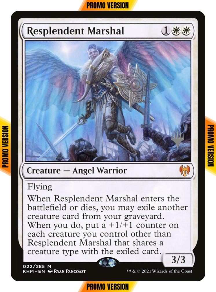 Resplendent Marshal [Promo Pack] [22p] [Kaldheim Promos] [Foil]