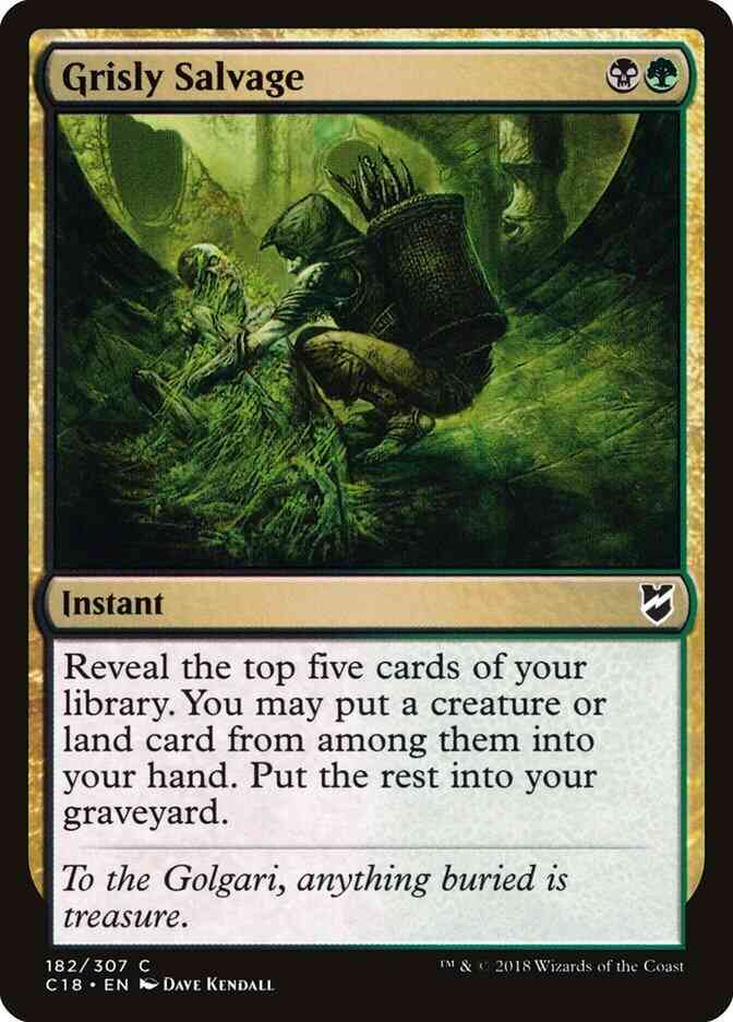 Grisly Salvage [182] [Commander 2018] [Non-Foil]