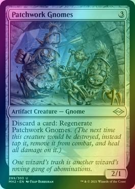 Patchwork Gnomes [299] [Modern Horizons 2] [Etched Foil]