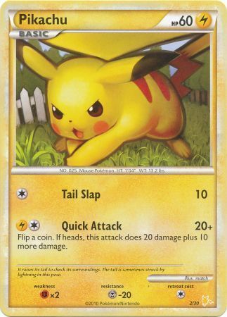 Pikachu - 2/30 - [XY Trainer Kit (Raichu)] [Non-Holo]