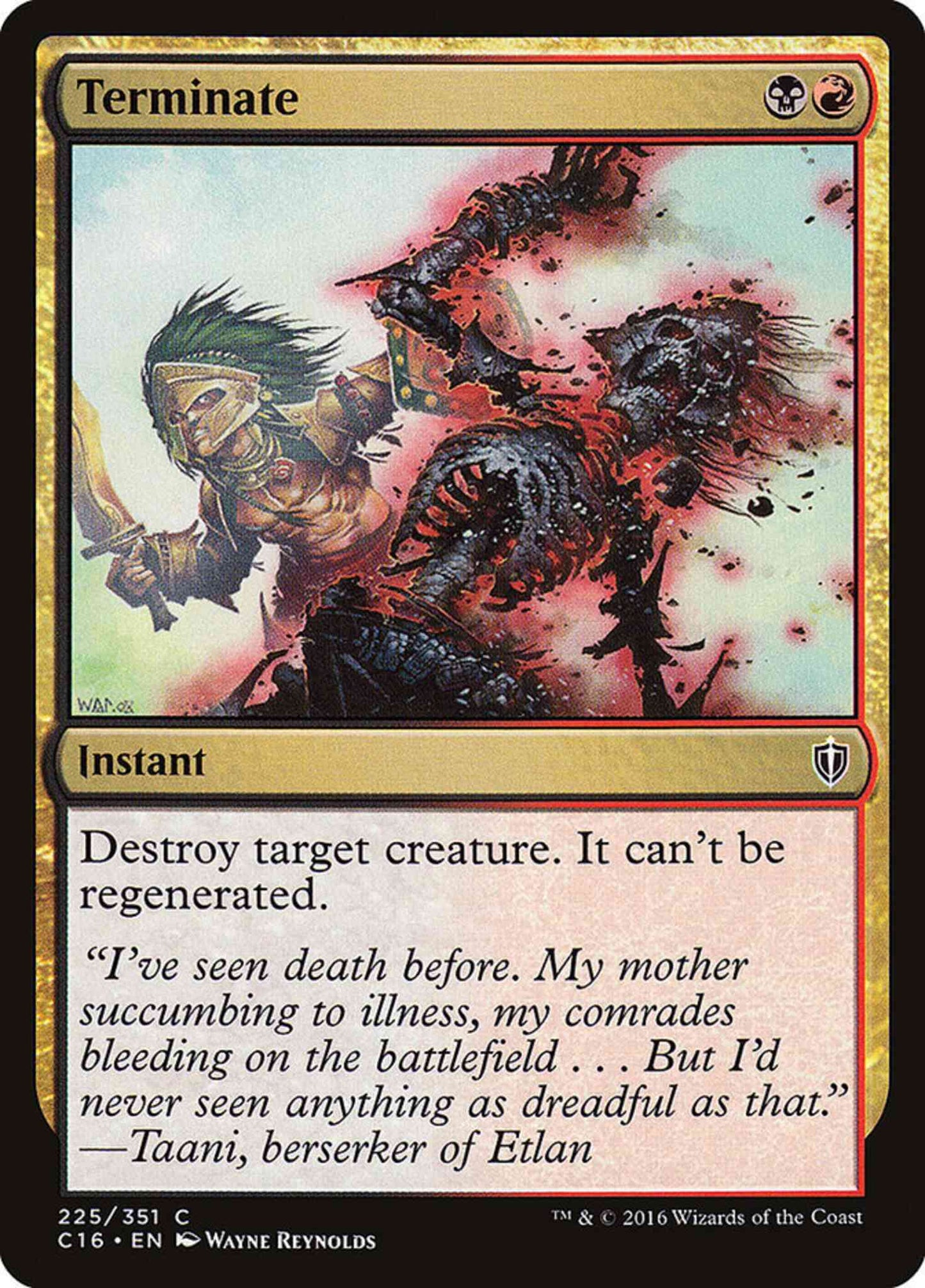 Terminate [225] [Commander 2016] [Non-Foil]