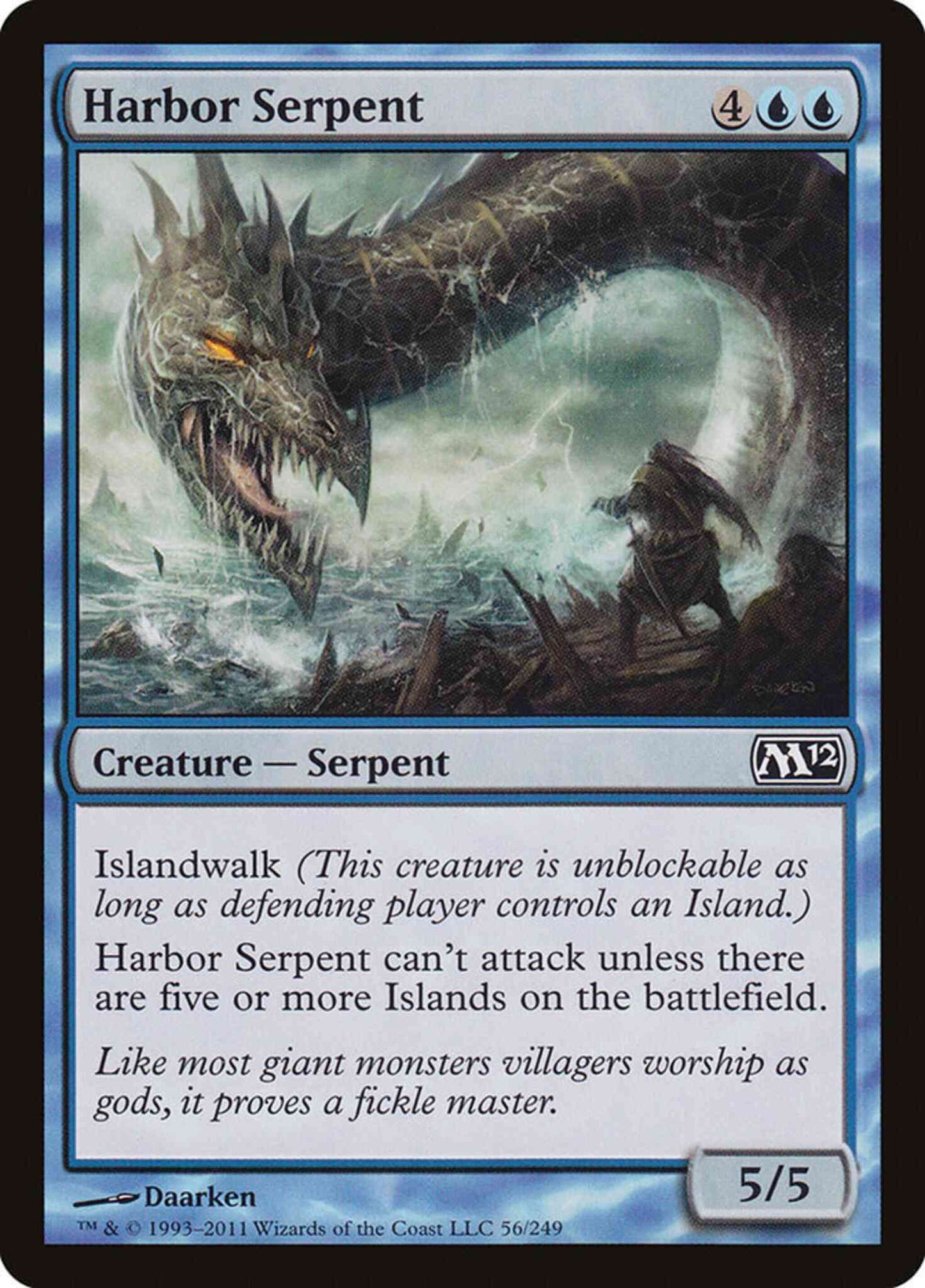 Harbor Serpent [56] [Magic 2012] [Non-Foil]
