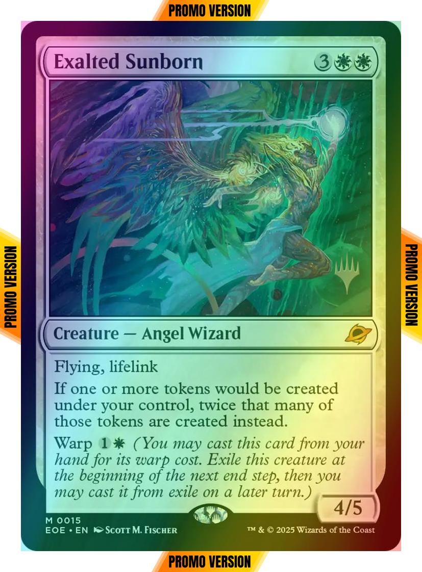 Exalted Sunborn [15p] [Promo Pack] [Edge of Eternities: Promos] [Foil]