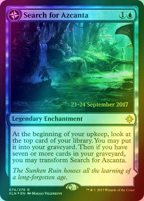 Search for Azcanta // Azcanta, the Sunken Ruin [74s] [Ixalan Promos] [Foil]