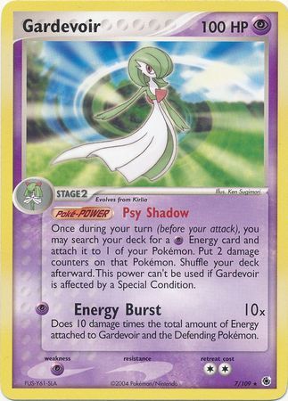 Gardevoir - Theme Deck - 7/109 - Rare [ex1-7] [Non-Holo]