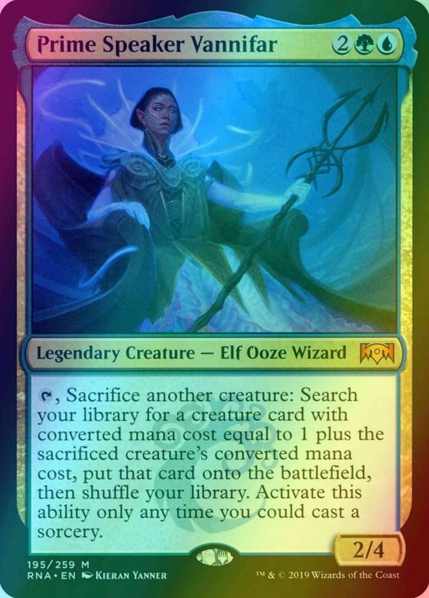 Prime Speaker Vannifar [195] [Ravnica Allegiance] [Foil]