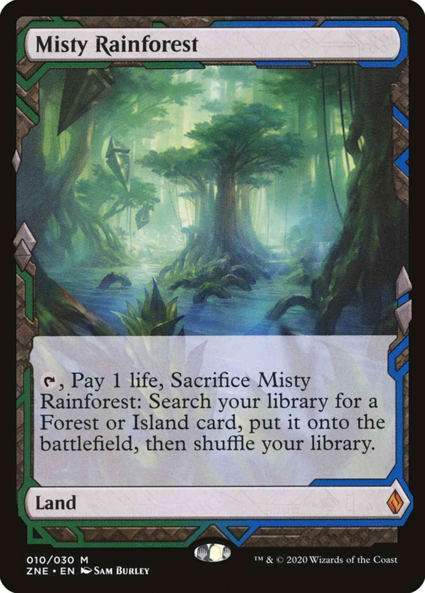 Misty Rainforest [10] [Masterpiece Series] [Zendikar Rising Expeditions] [Non-Foil]