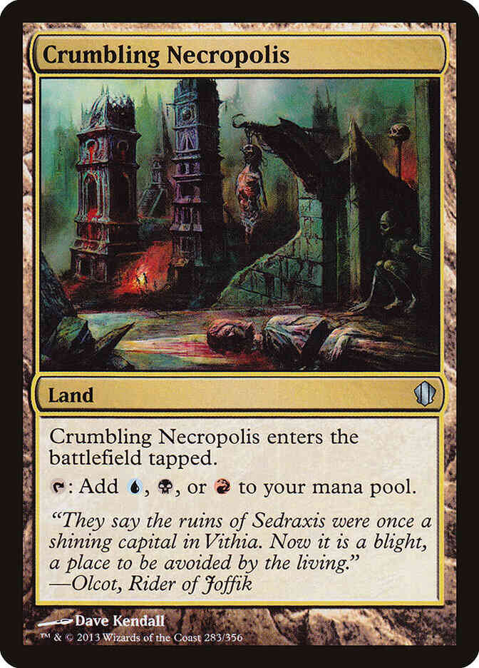 Crumbling Necropolis [283] [Commander 2013] [Non-Foil]