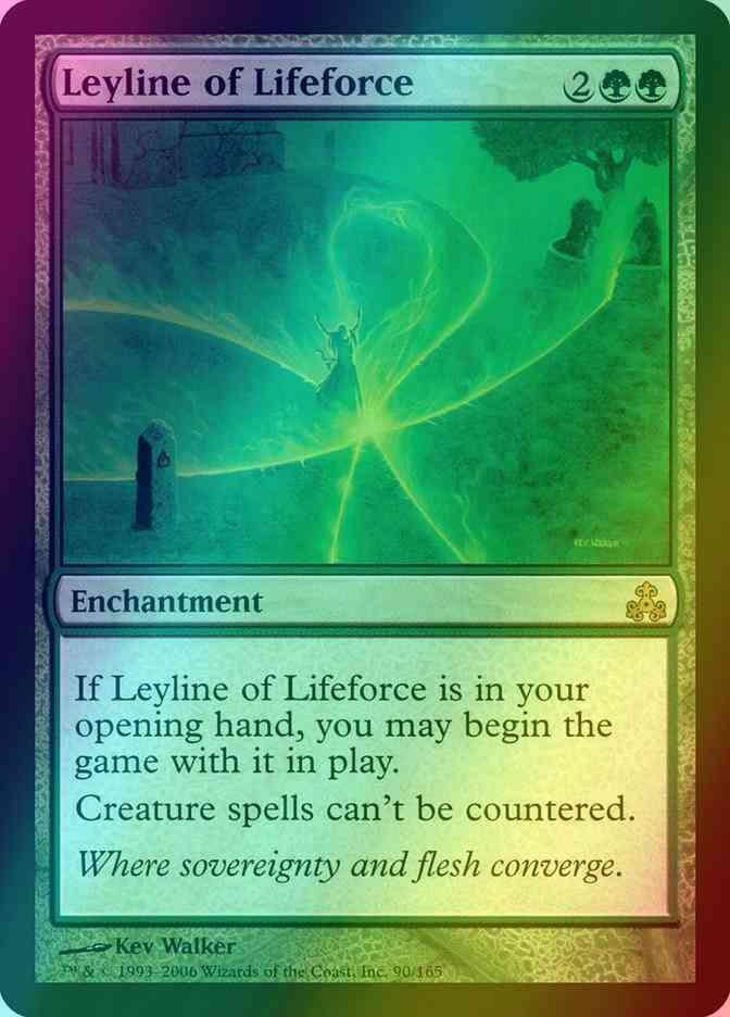 Leyline of Lifeforce [90] [Guildpact] [Foil]