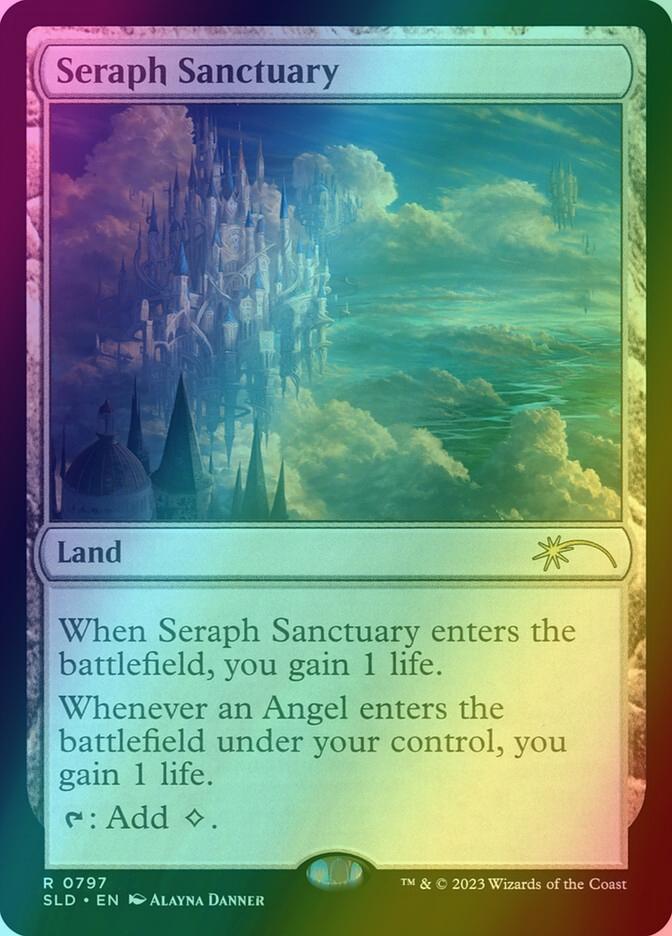 Seraph Sanctuary [0797] [Alayna Danner] [Secret Lair Drop] [Foil]