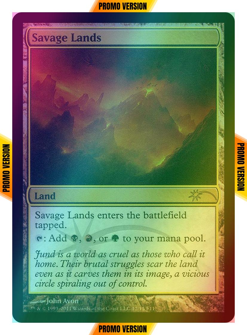 Savage Lands [12] [Friday Night Magic 2011] [Foil]