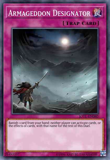 Armageddon Designator - MP14-EN112 - Common - 1st Edition