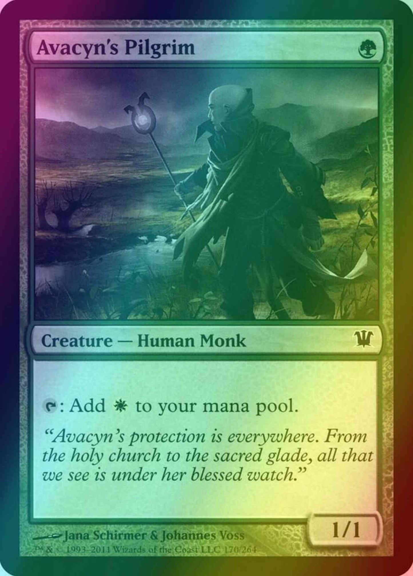 Avacyn's Pilgrim [170] [Innistrad] [Foil]