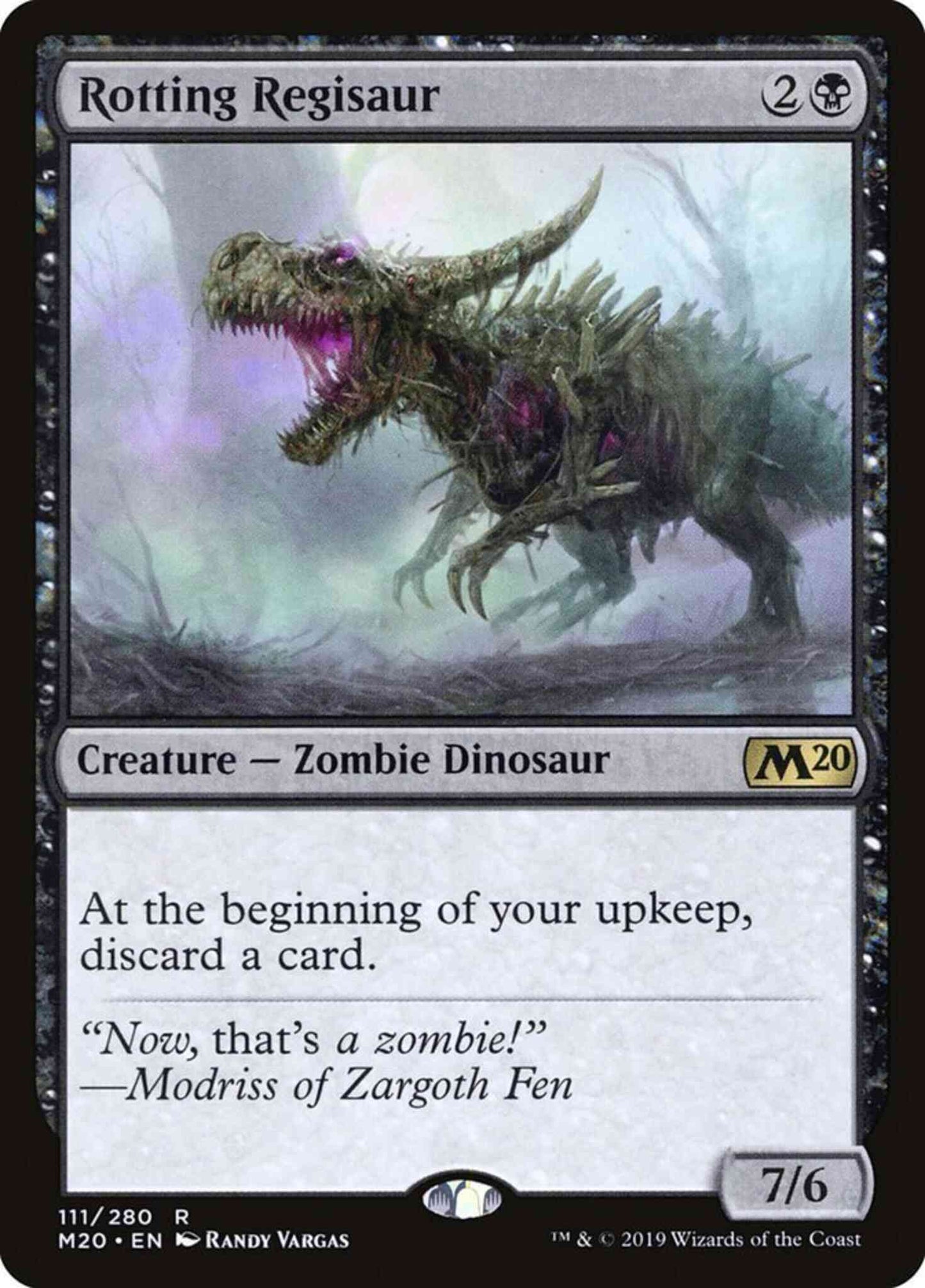 Rotting Regisaur [111] [Core Set 2020] [Non-Foil]