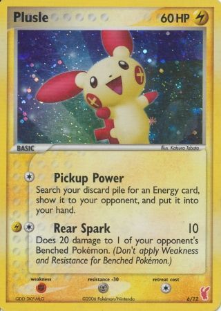 Plusle - 6/12 - Common [Holo]