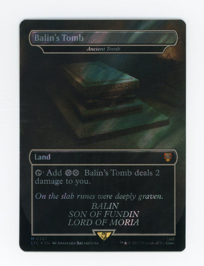 Balin's Tomb - Ancient Tomb — Borderless|Realms and Relics|Surge Foil — ID 18577