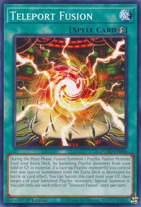Teleport Fusion - DUAD-EN060 - Common - 1st Edition