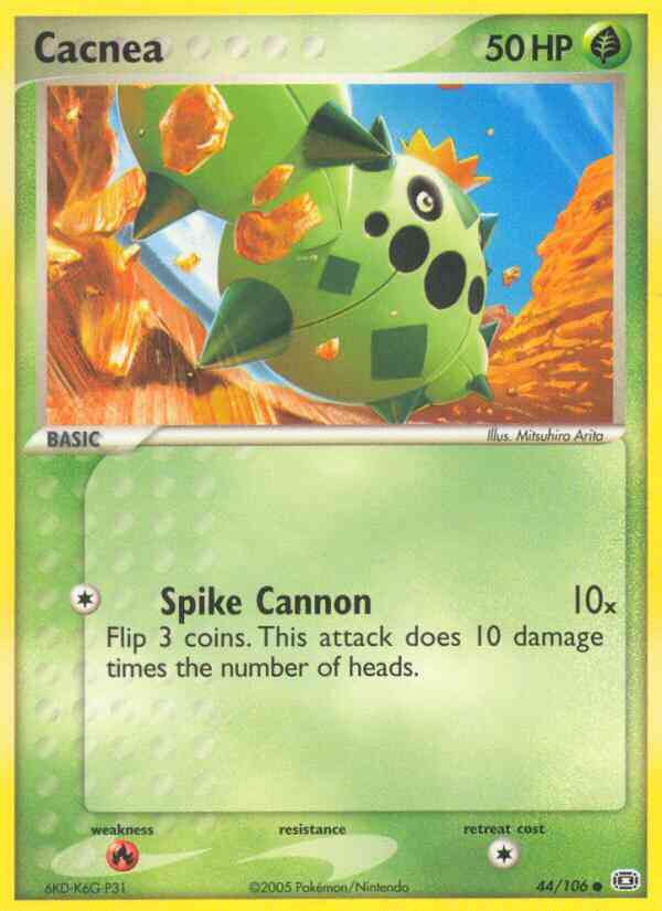 Cacnea - 44/106 - Common [ex9-44] [Non-Holo]