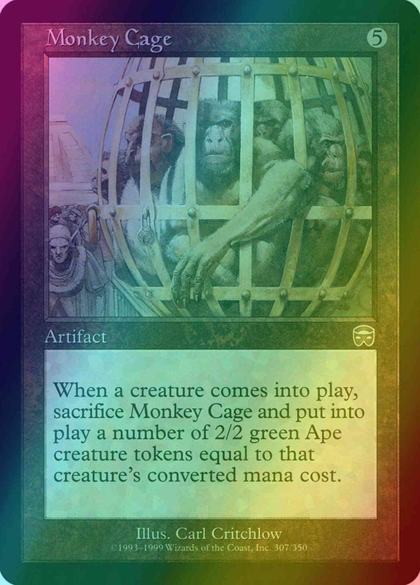 Monkey Cage [307] [Mercadian Masques] [Foil]