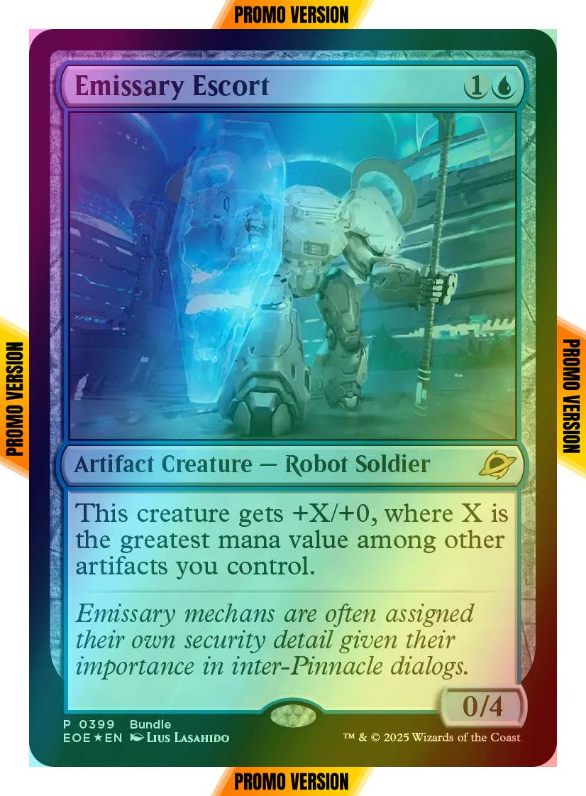 Emissary Escort [399] [Bundle] [Edge of Eternities] [Foil]
