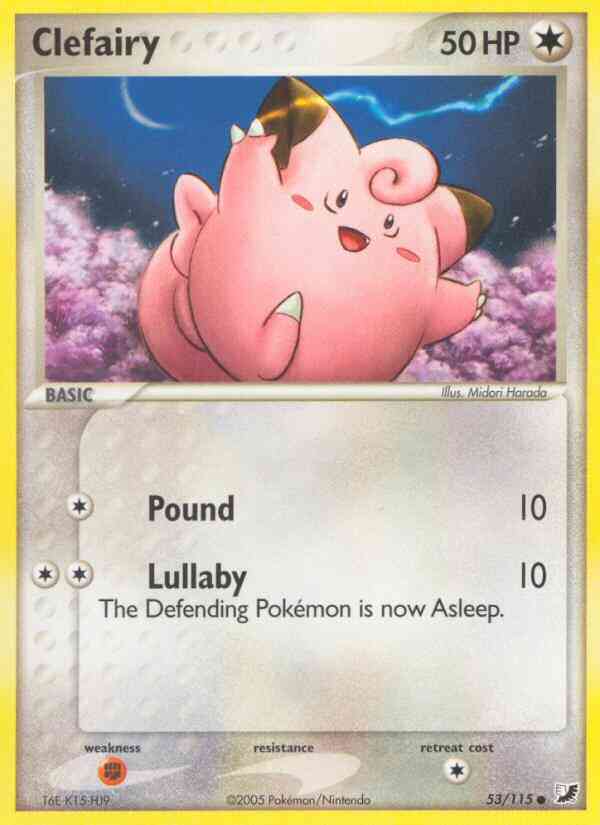Clefairy - 53/115 - Common [ex10-53] [Non-Holo]