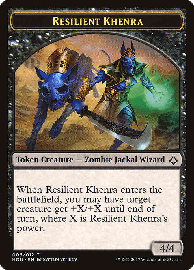 Resilient Khenra Token [06] [Hour of Devastation Tokens] [Non-Foil]