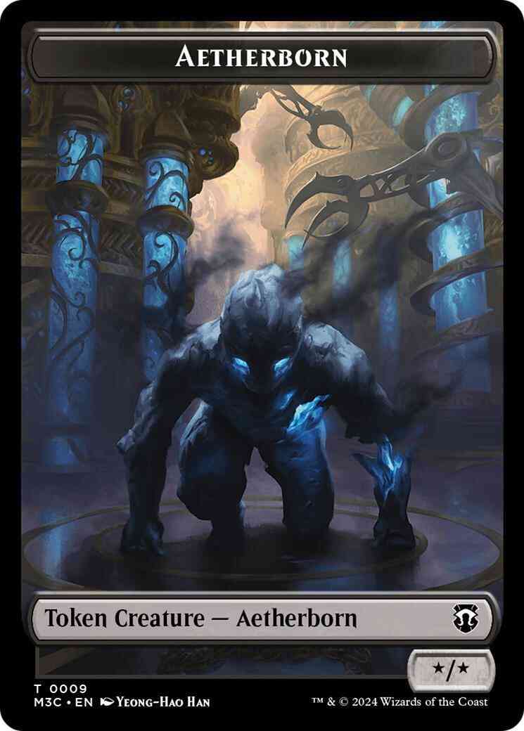 Aetherborn Token (09) // Servo Token (33) [Modern Horizons 3: Commander: Tokens] [Non-Foil]