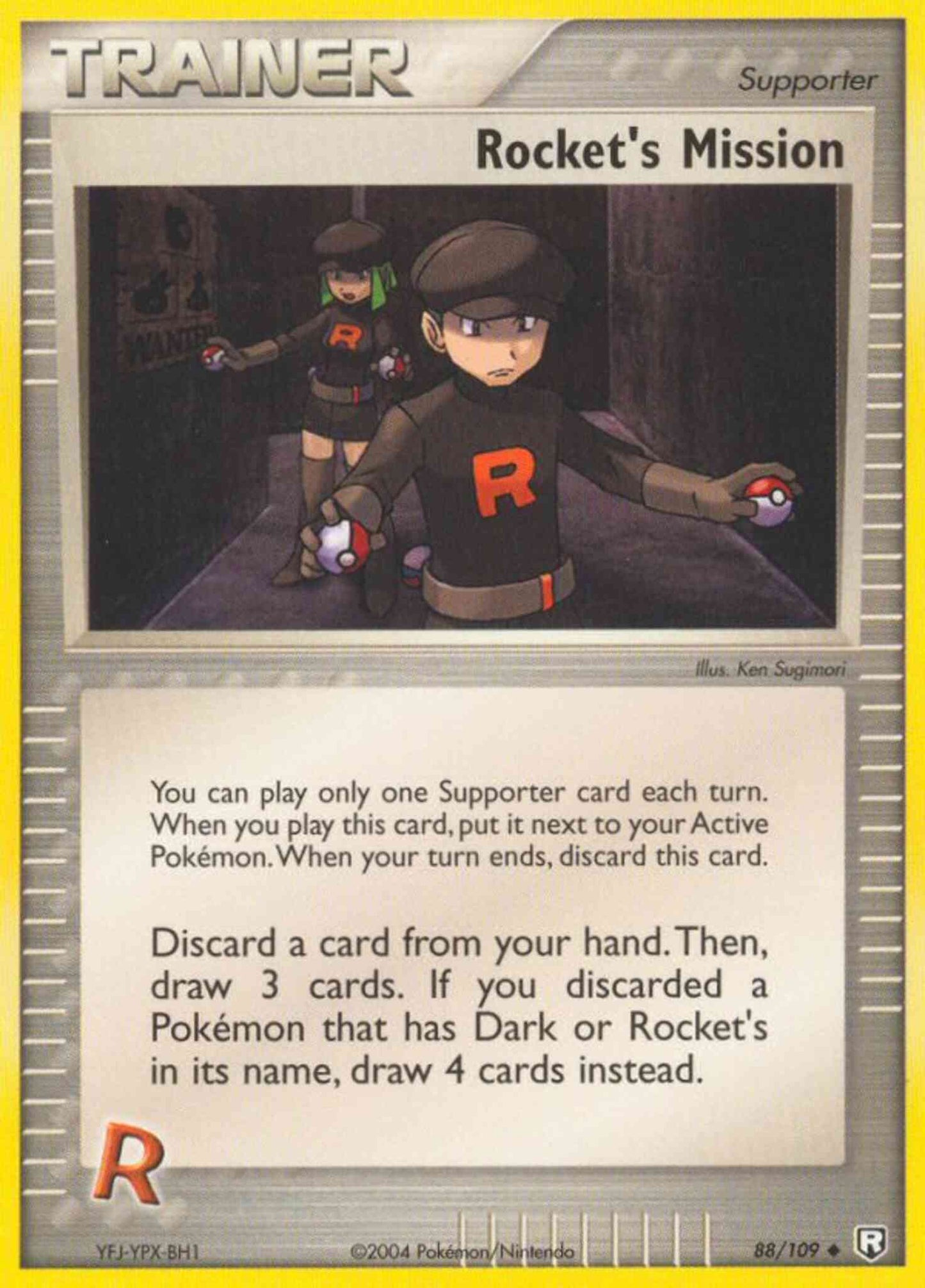 Rocket's Mission - 88/109 - Uncommon [ex7-88] [Non-Holo]