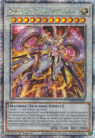 Centur-Ion Legatia - VASM-EN019 - Quarter Century Secret Rare - 1st Edition