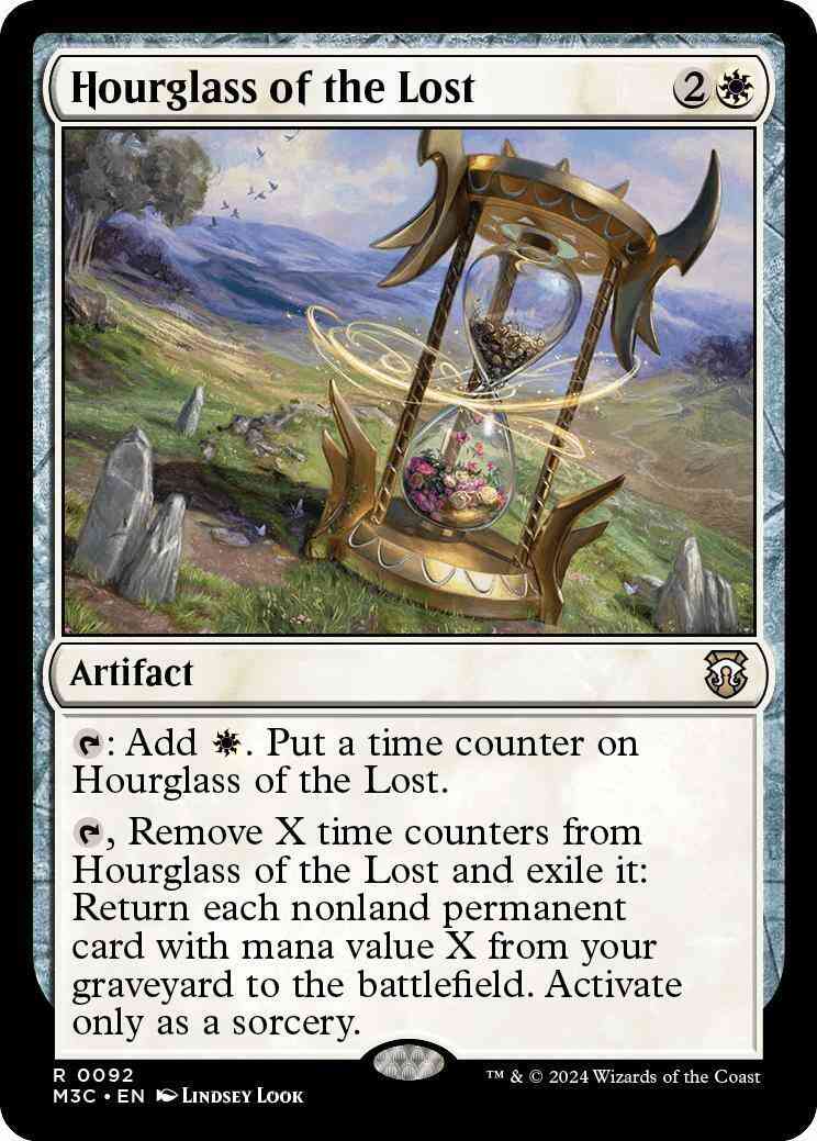 Hourglass of the Lost [92] [Modern Horizons 3: Commander] [Non-Foil]