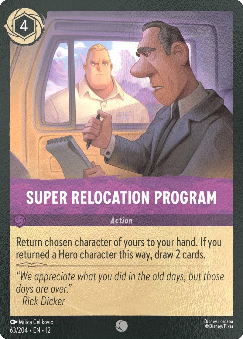 Super Relocation Program - 63/204 [Wilds Unknown] [Cold Foil]