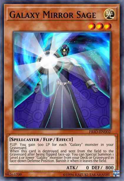 Galaxy Mirror Sage - PRIO-EN002 - Common - 1st Edition