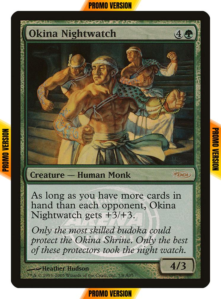 Okina Nightwatch [7] [Arena League 2005] [Foil]