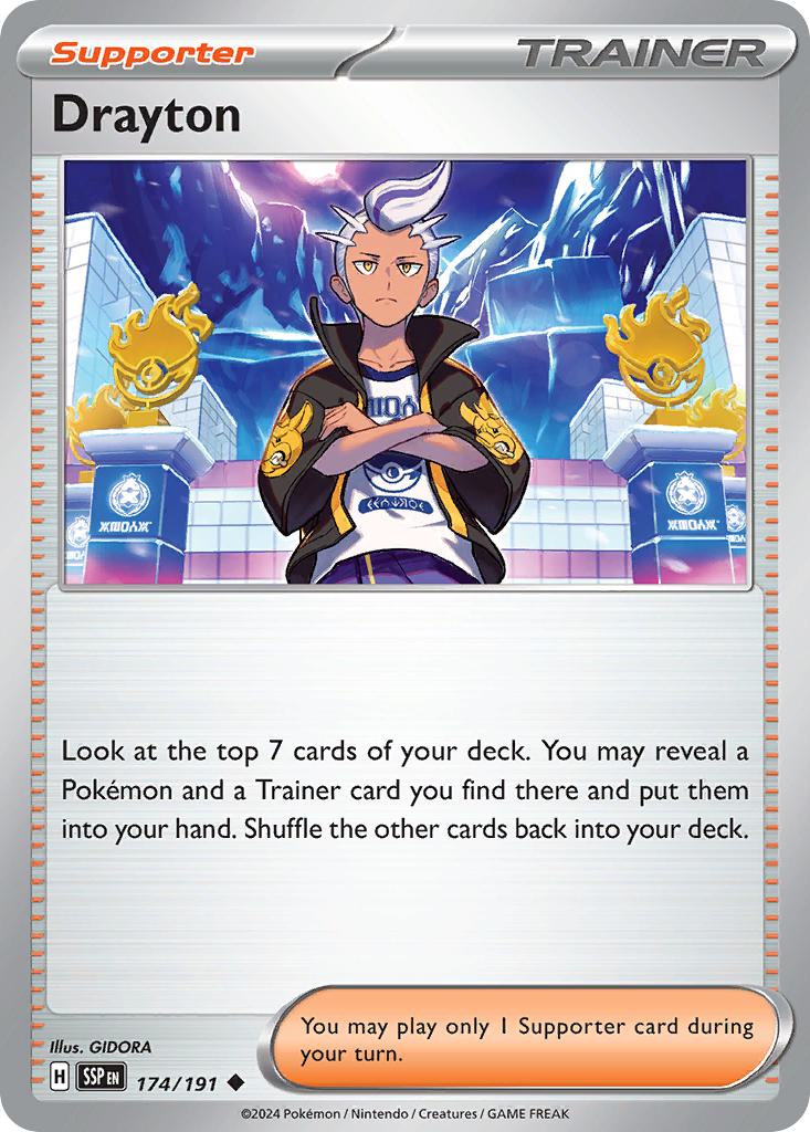 Drayton - 174/191 - Uncommon [sv08-174] [Non-Holo]
