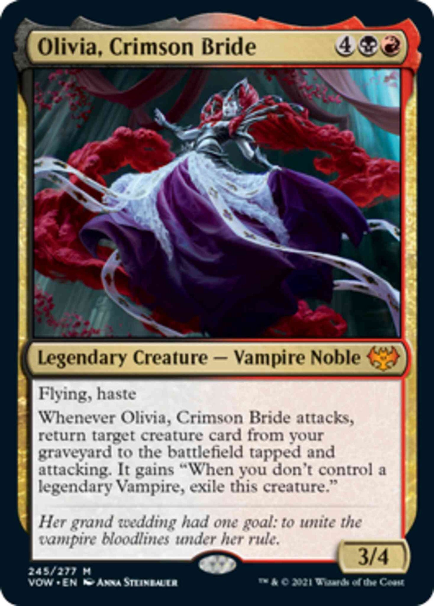 Olivia, Crimson Bride [245] [Innistrad: Crimson Vow] [Non-Foil]