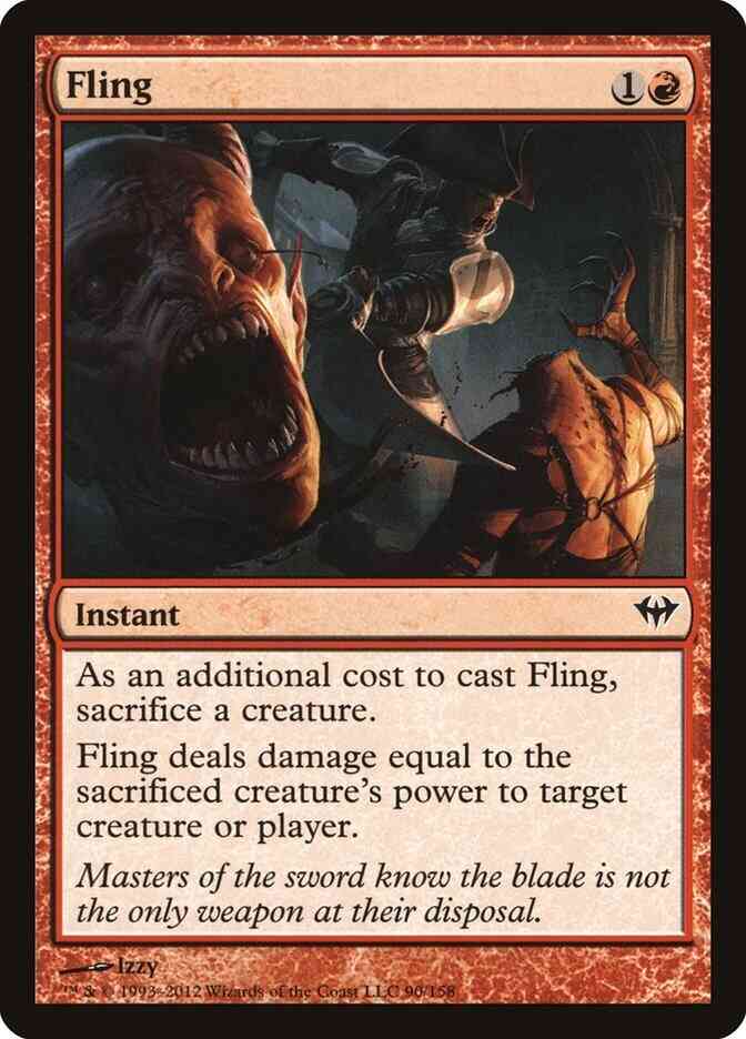 Fling [90] [Dark Ascension] [Non-Foil]