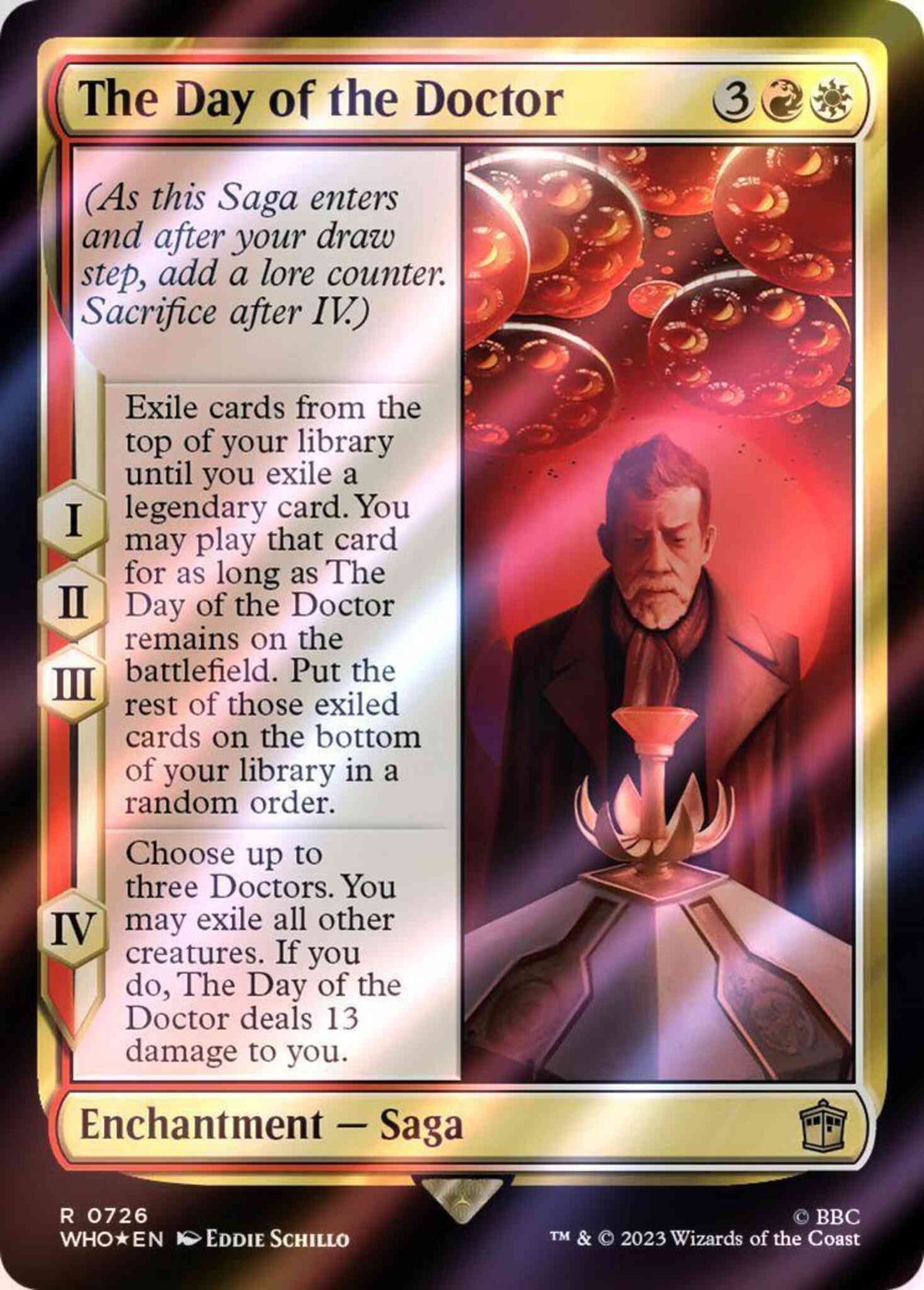 The Day of the Doctor [726] [Universes Beyond: Doctor Who] [Surge Foil]