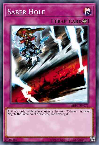 Saber Hole - ABPF-EN073 - Super Rare - Unlimited