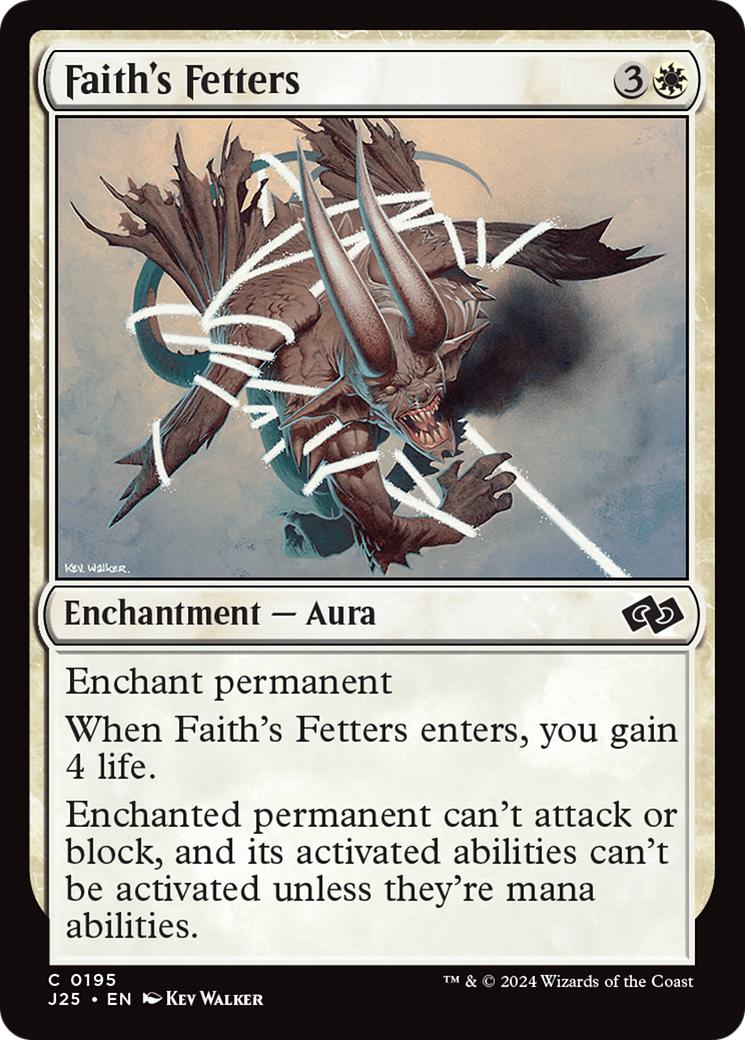Faith's Fetters [195] [Foundations: Jumpstart] [Non-Foil]