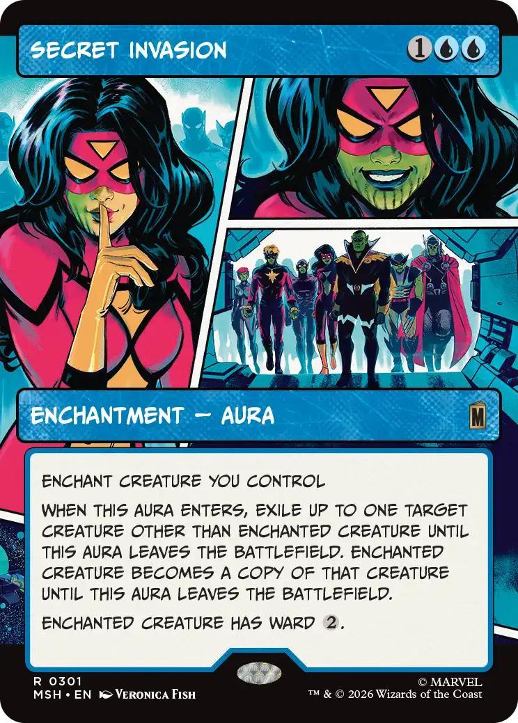 Secret Invasion [301] [Panel Showcase] [Marvel Super Heroes] [Non-Foil]