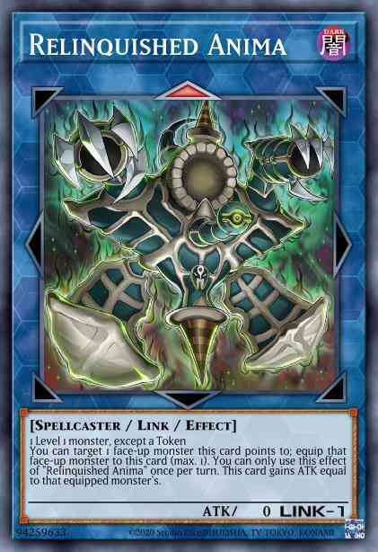 Relinquished Anima - DUOV-EN053 - Ultra Rare - 1st Edition