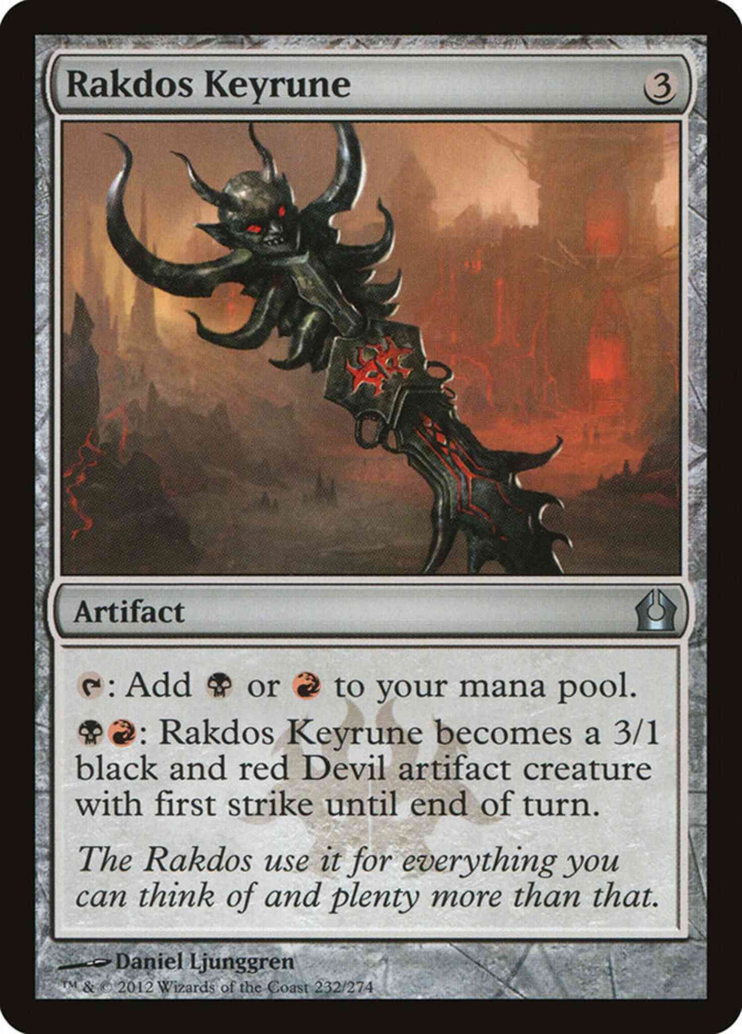 Rakdos Keyrune [232] [Return To Ravnica] [Non-Foil]