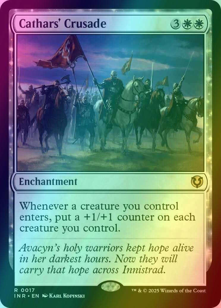 Cathars' Crusade [17] [Innistrad Remastered] [Foil]