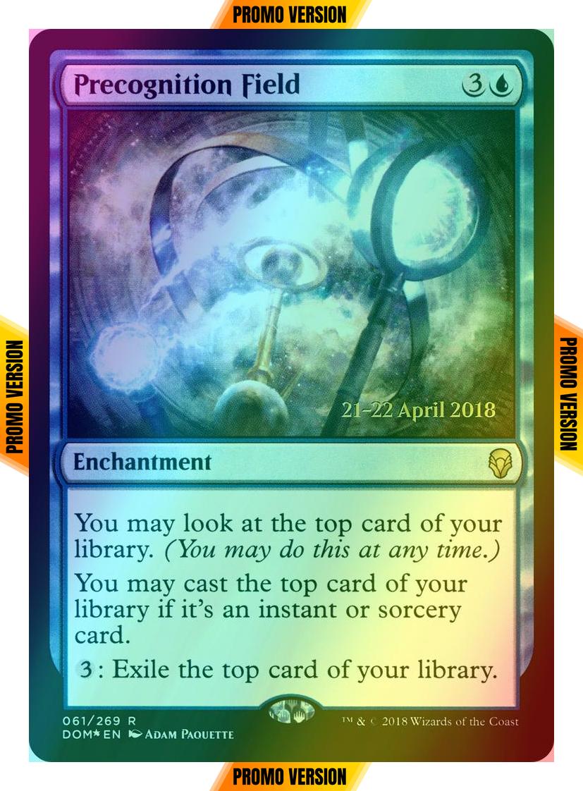 Precognition Field [61s] [Dominaria Promos] [Foil]