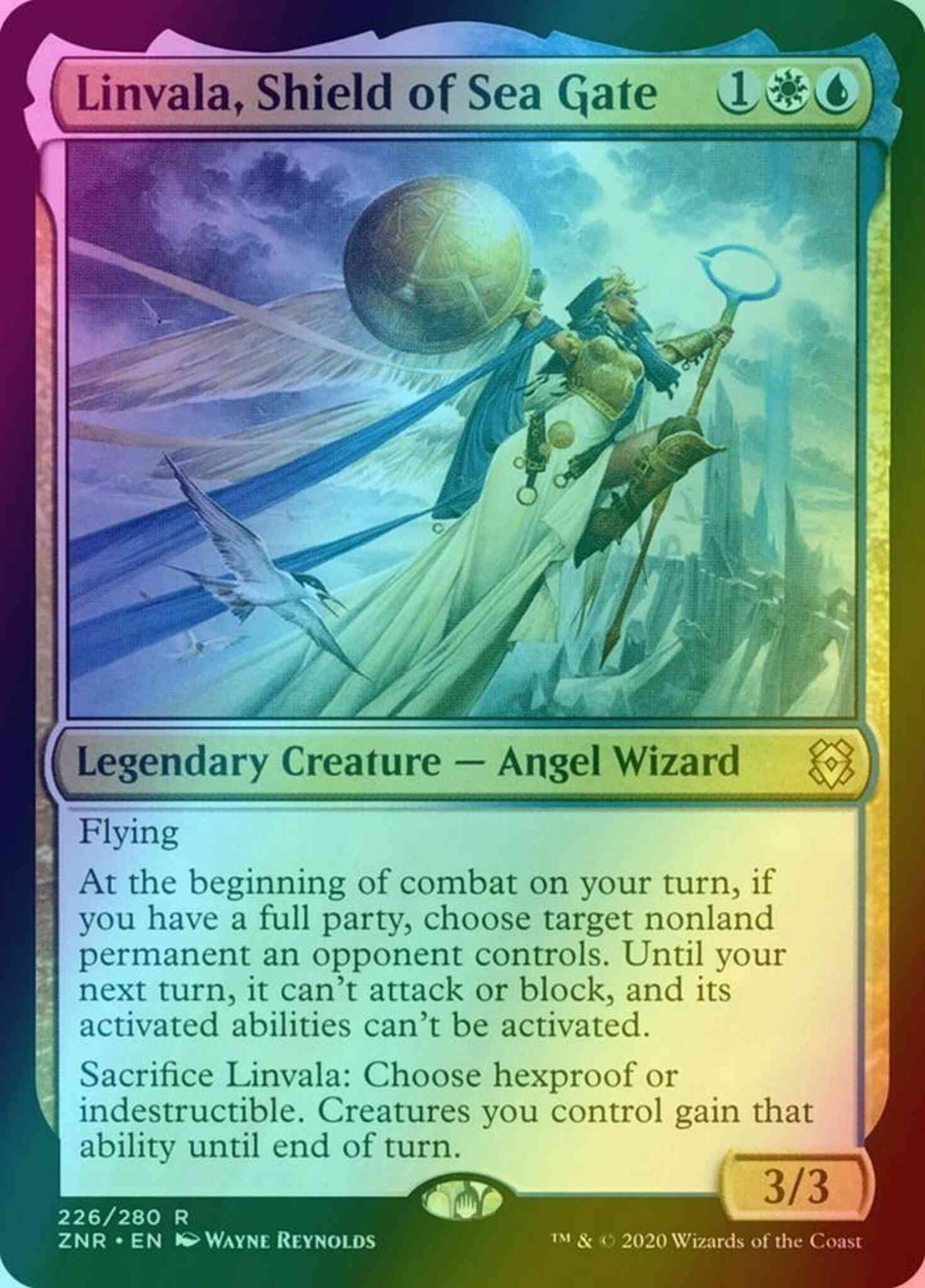 Linvala, Shield of Sea Gate [226] [Zendikar Rising] [Foil]